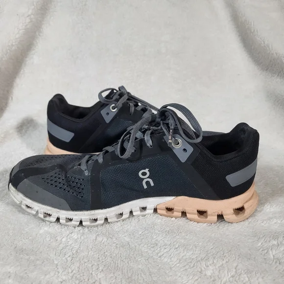 On Cloud CloudFlow Running Womens 7 Rock/Rose Sneakers Lightweight Training - Picture 4 of 11